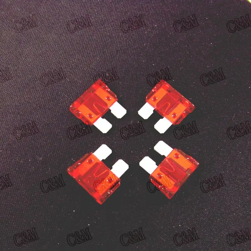 Новинка 50 шт. предохранитель лезвия среднего размера для автомобиля лодки