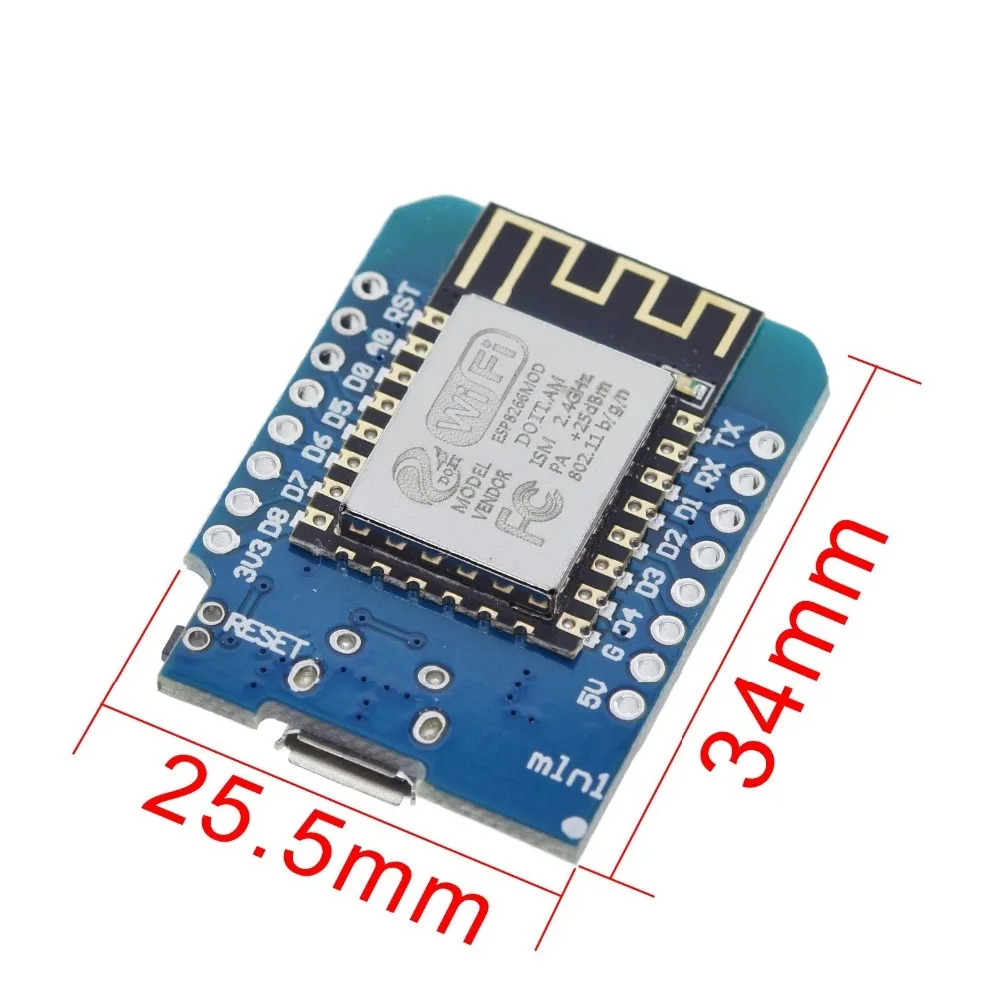 Esp8266 D1 Mini Pro Wifi макетная плата Nodeu Ws2812 Rgb Dht11 Dht22 Am2302 реле Ds18b20 Bmp180 мотор для Wemos Diy Kit