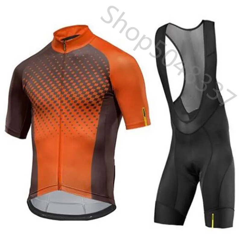 2019 Mavic Newest Cycling Clothing Bike Jersey Quick Dry Mens Bicycles Clothes Team T Shirts Gel Shorts Set |
