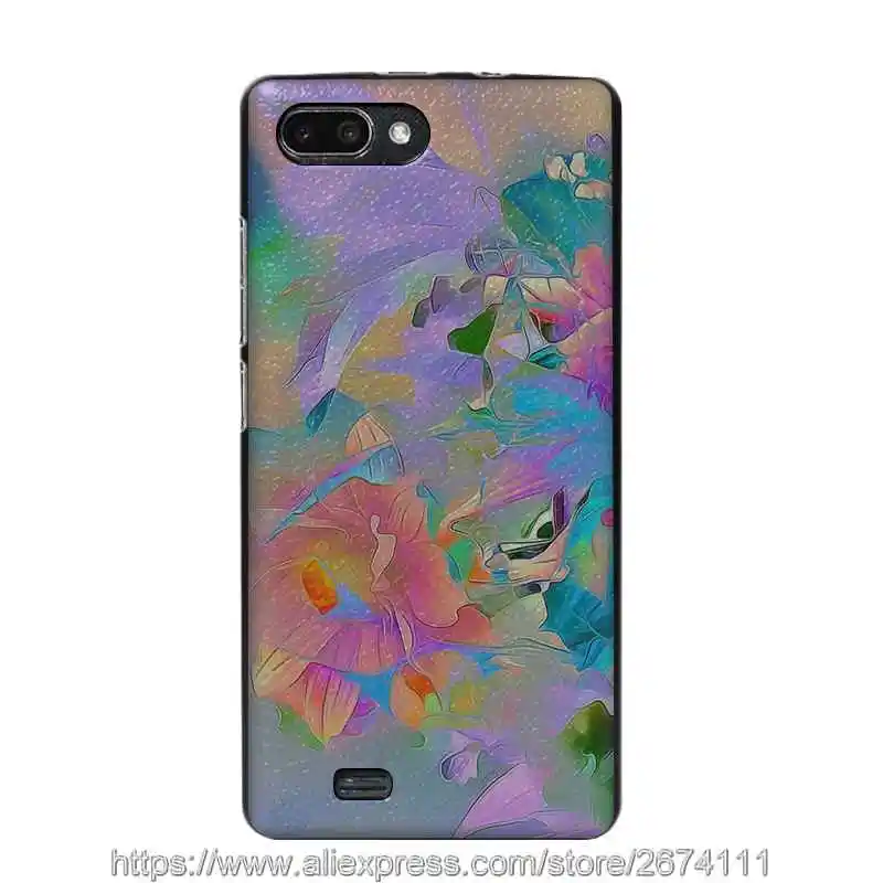 2018 Горячее предложение Мультфильм прозрачный PC Материал принты чехол для Blackview A20