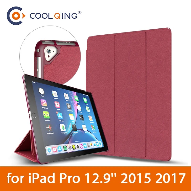 Умный чехол для iPad Pro 12 9 2017 2015 оригинальный бренд ультра тонкий интеллектуальный