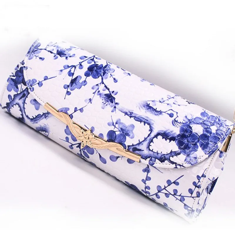 Синие и белые женские сумки-мессенджеры с принтом сумка через плечо из