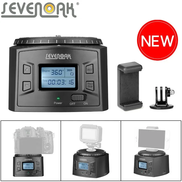 Штатив Sevenoak Electronic Pro с шаровой головкой панорамная головка для замедленной