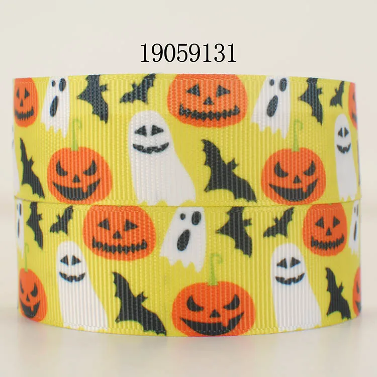 10 ярдов-разные размеры-корсажная лента с рисунком Счастливого Хэллоуина 19059126 |