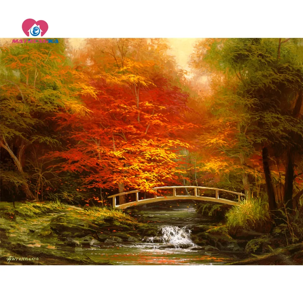 5d diy алмазная живопись пейзаж природные цветы искусство природы стразы вышивка