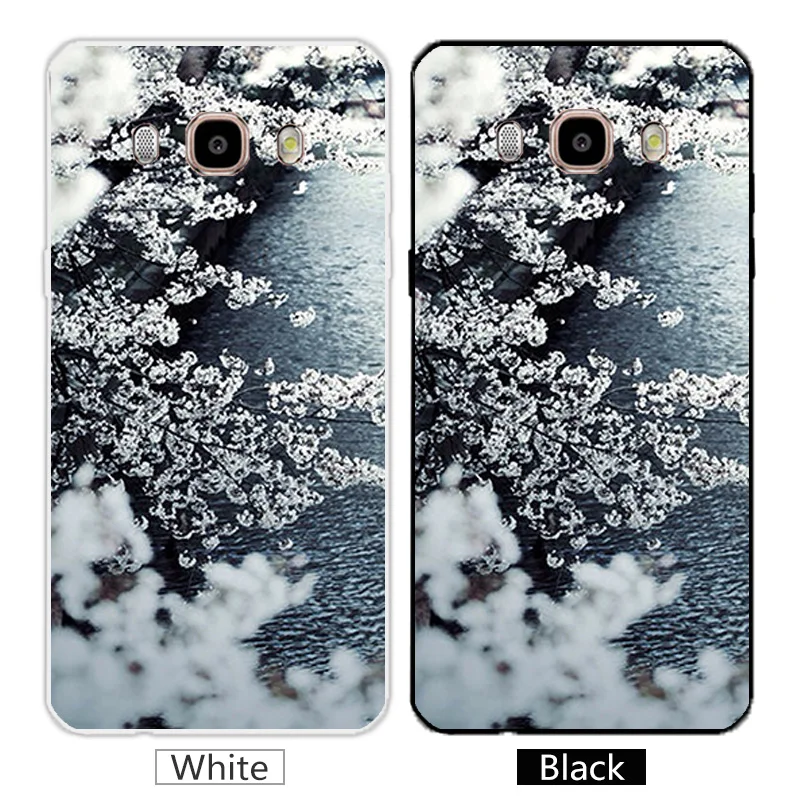 for Samsung J5 2016 Case Soft Silicone Cover Capa 5.2&quot For Galaxy J510 J5108 Bizarre Phone Cases Black Shell |