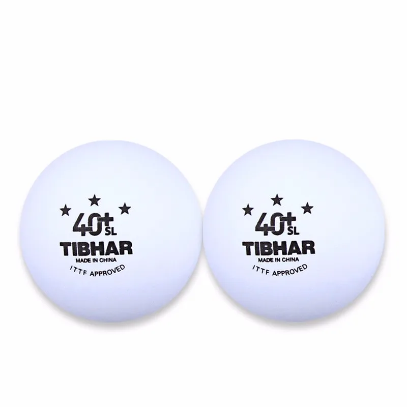 

6Balls/lot TIBHAR 40+ Poly 3-Star Table Tennis Balls Seamless Plastic New Material Ping Pong Balls ITTF Approved