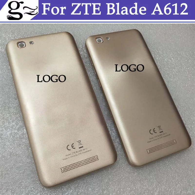 Задняя крышка с логотипом для ZTE Blade A612 задняя аккумулятора чехол двери запасные