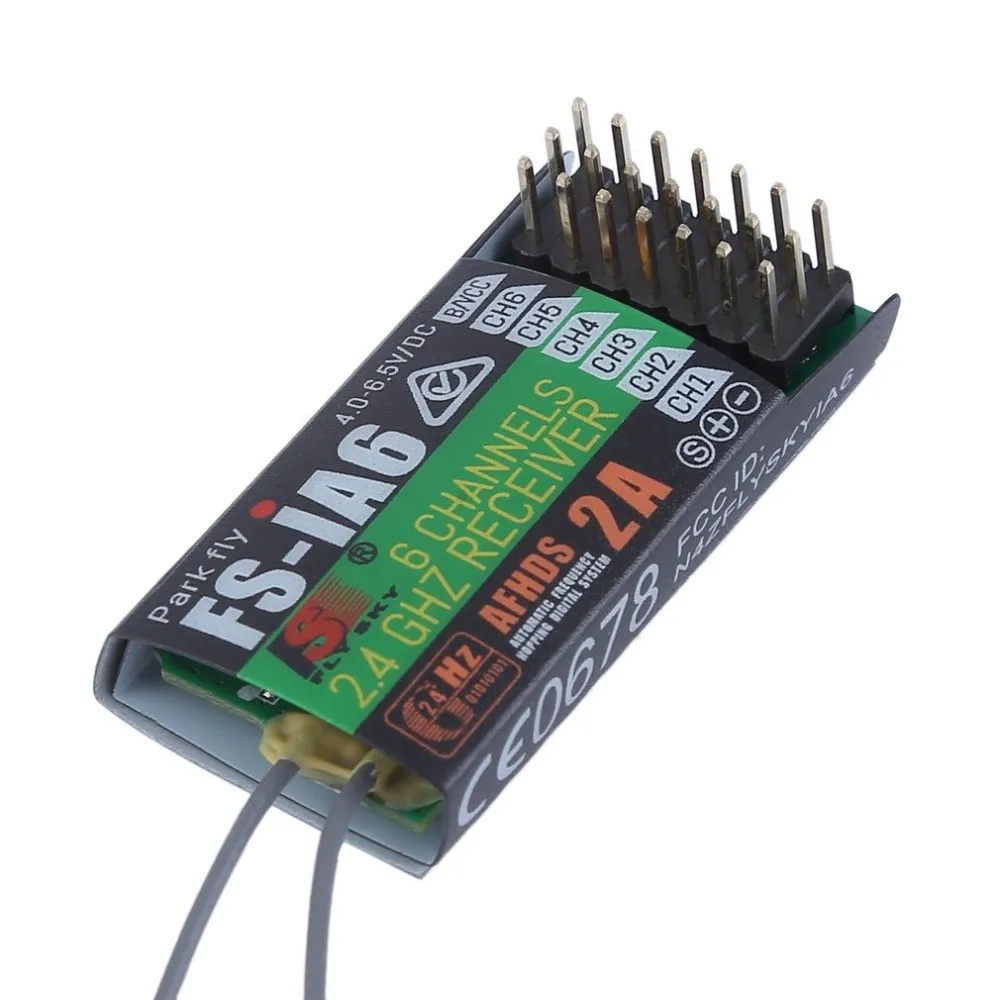 

1pcs FlySky FS-iA6 6 Channel Receiver AFHDS 2A 2.4G Radio system Replacement For FlySky FS-I10