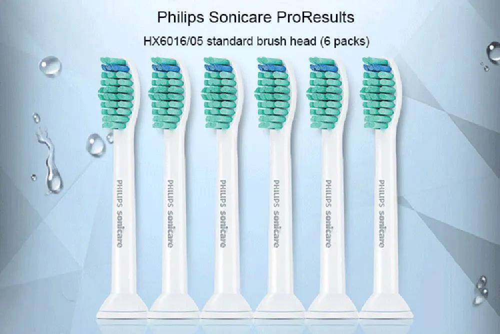 Головка для электрической зубной щетки Philips Sonicare proresyota HX6016 Стандартная головка для зубной щетки 6 шт. в упаковке для HX6730 HX6761 HX6511