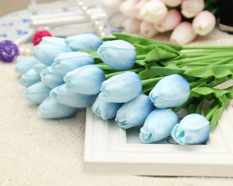 BELLFARM 10 шт. декоративные цветы тюльпана искусственные имитация цветов Свадебный