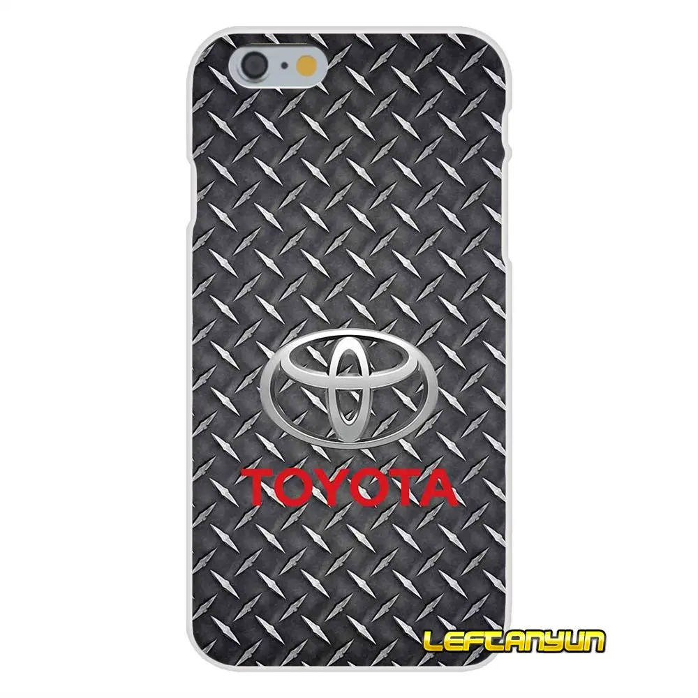 Для iPhone X 4 4S 5 5S 5C SE 6 S 7 8 плюс крутой автомобиль toyota логотип мягкий силиконовый