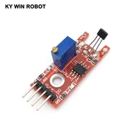 smart electronics 4pin ky 024 linear magnetic hall switches speed counting sensor module for arduino diy kit