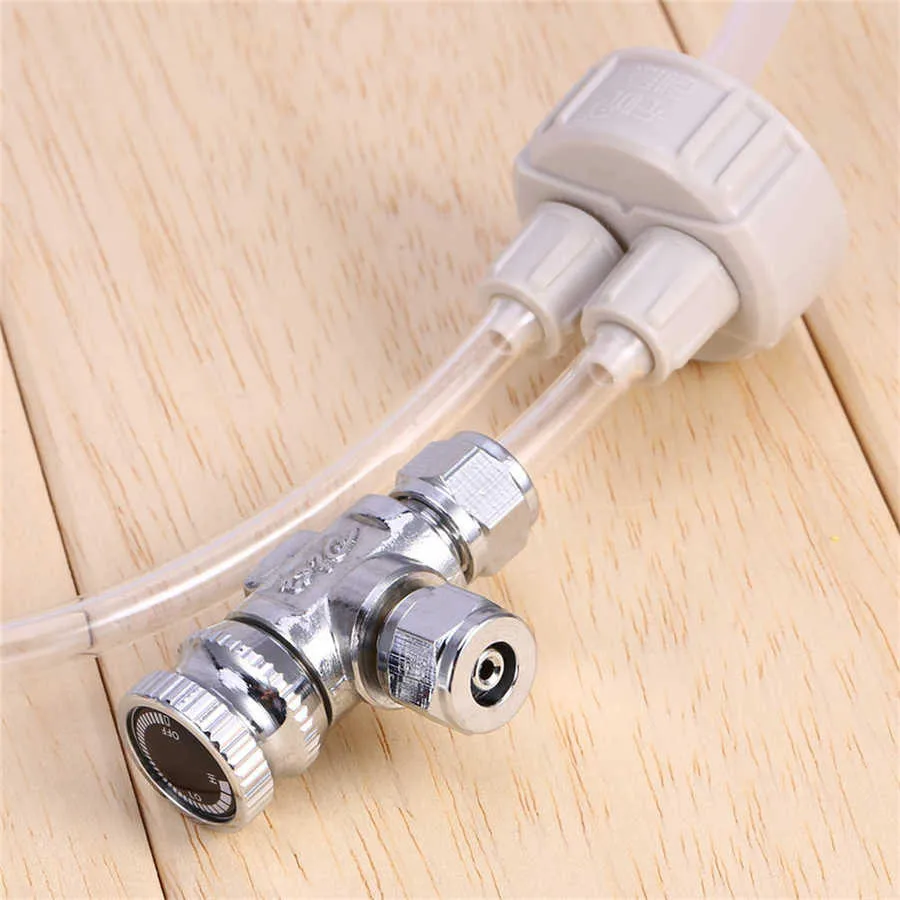 D301 DIY CO2 генератор системы для растений Co2 аквариум с давление Guage обратный клапан комплект Difusor Akvaryum