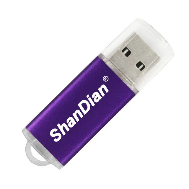 Purple SHANDIAN креативный usb флеш-накопитель 64 ГБ 32 ГБ 16 ГБ 8 ГБ 4 ГБ внешний накопитель свадебная фотография модный подарок - Цвет: Purple