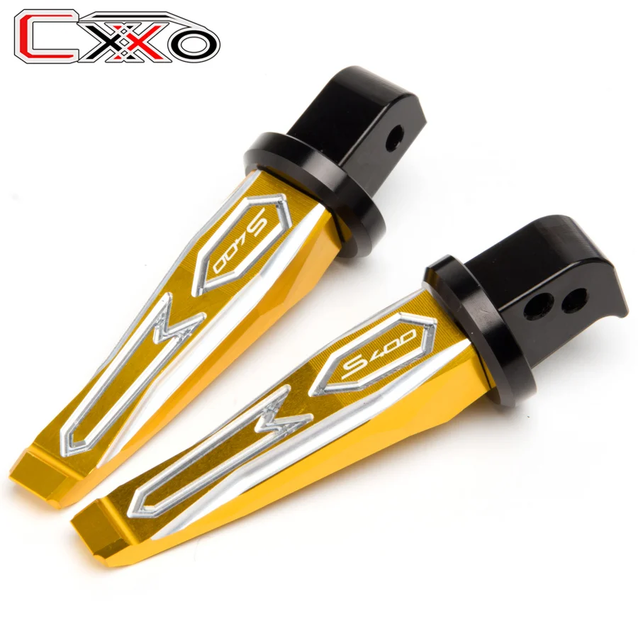 Для kycco xciting S 400 xciting s 400 400 аксессуары для мотоциклов ЧПУ алюминий пассажирских подножки сзади
