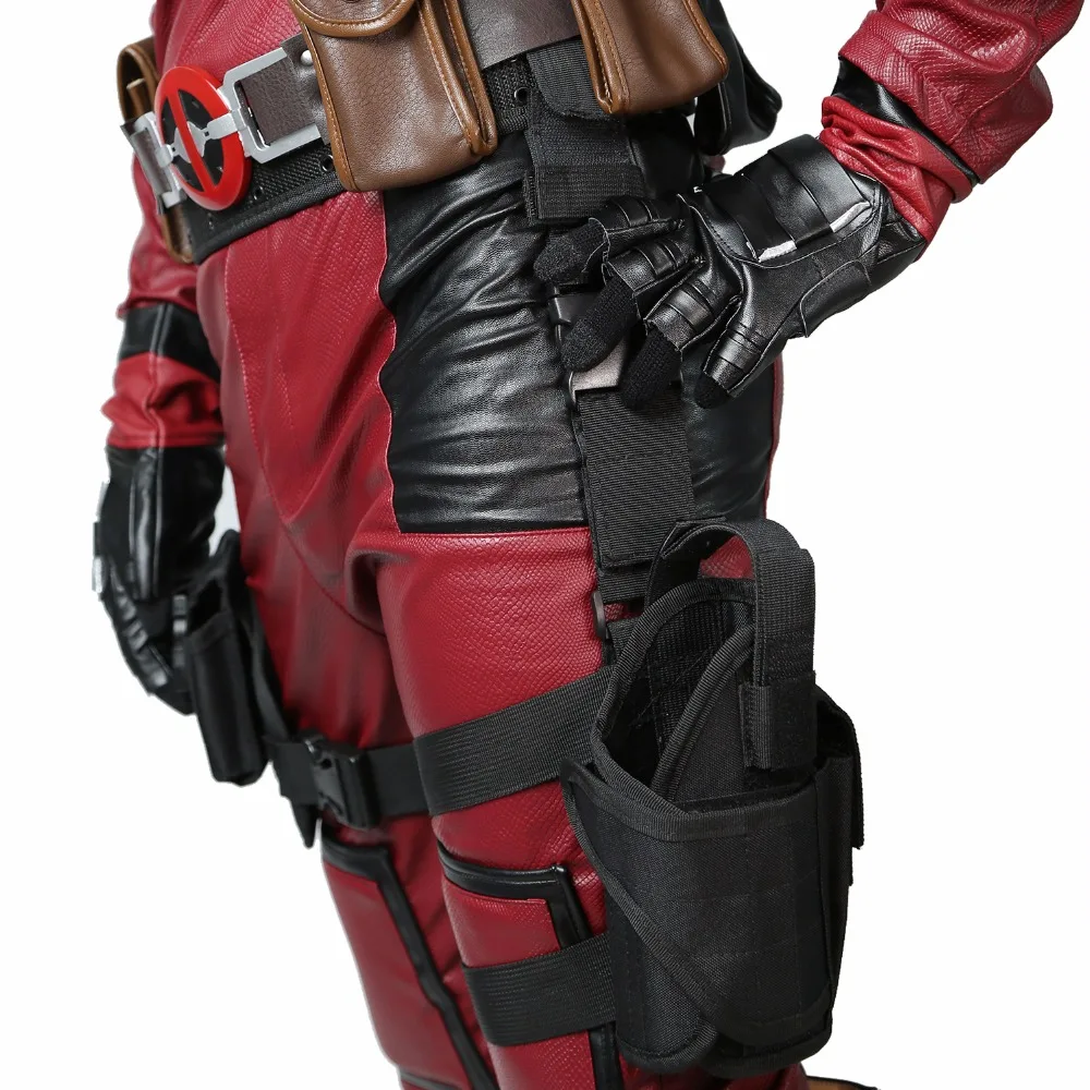 Coslive Хэллоуин Дэдпул Поясной Ремень Тактические ноги сумка с карманами кобура