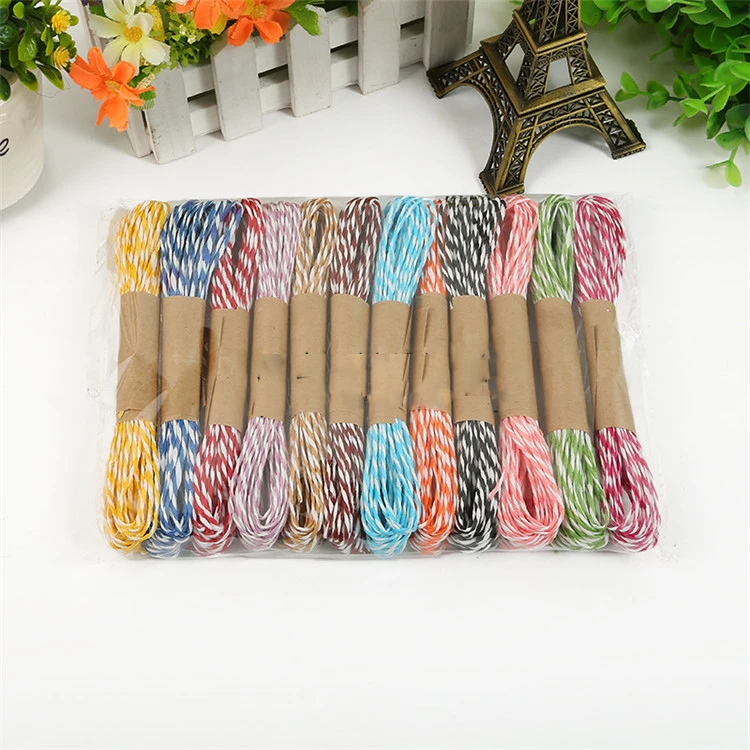 Изделие DIY детей бумаги из бечёвки изображение материал висит бирка строка 12