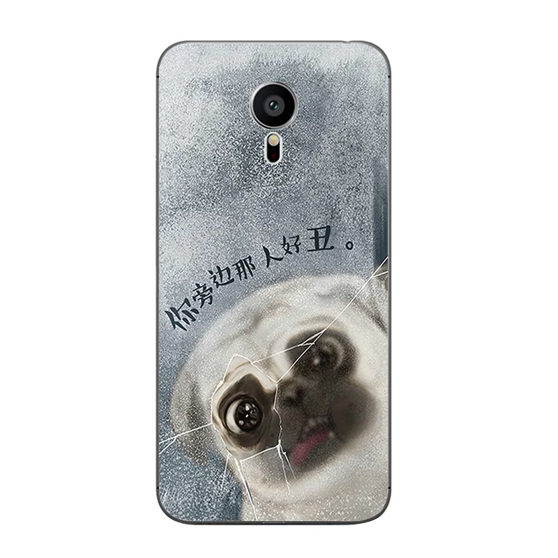 Для Meizu MX4 MX5 MX6 Pro 5 6 Чехол для телефона M1 M2 M3 Note MEILAN E Mini Shell Прозрачный чехол мягкий силиконовый бюстгальтер с рисунком жирного кота