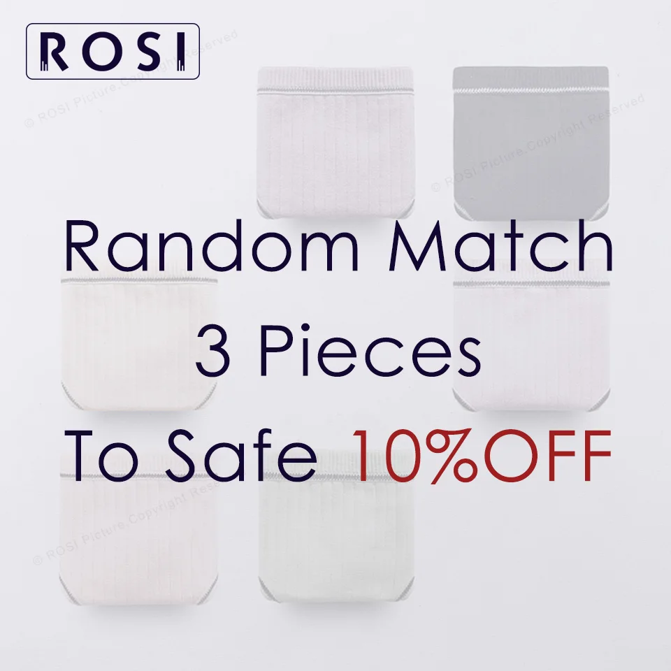 Random match 3colors 50S Combed Cotton Women's Pants Vintage Briefs Panties Solid Large Size Underwear Lingerie For Feamle Underpants Ladies 3pcsROSI - Цвет: Random match 3colors