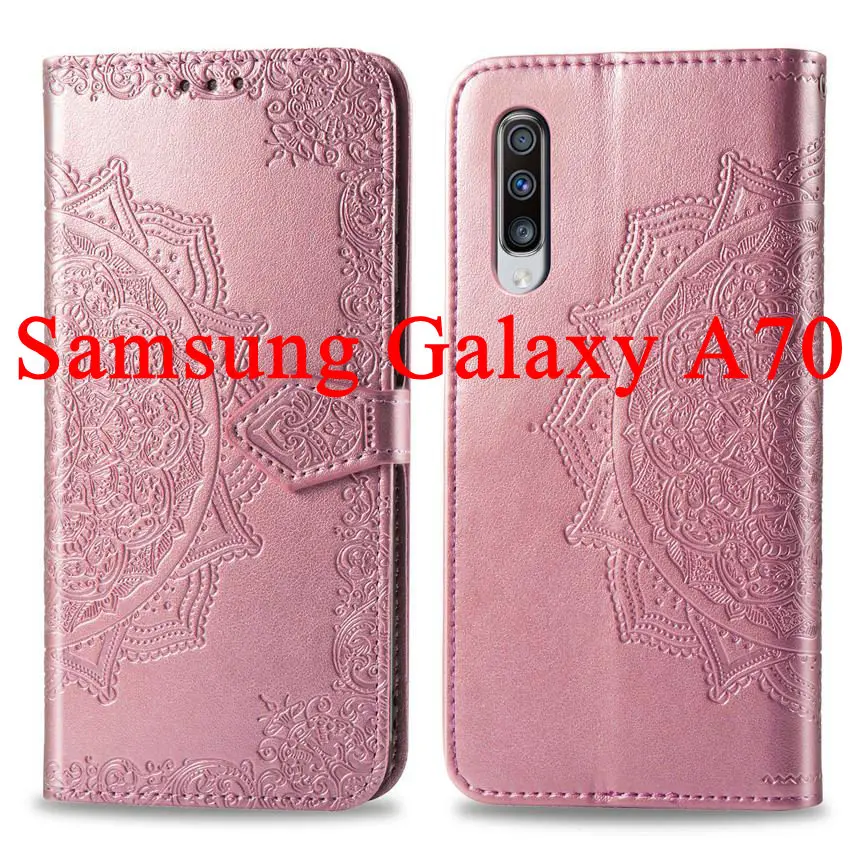 Чехол для Samsung Galaxy a10 A30 A40 A50 A70 кожаный чехол телефона с полным покрытием Защитная