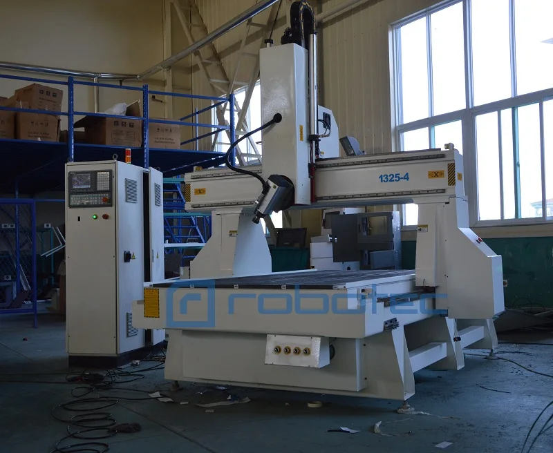 180 градусов качели шпинделя деревообрабатывающий станок Высокая точность cnc