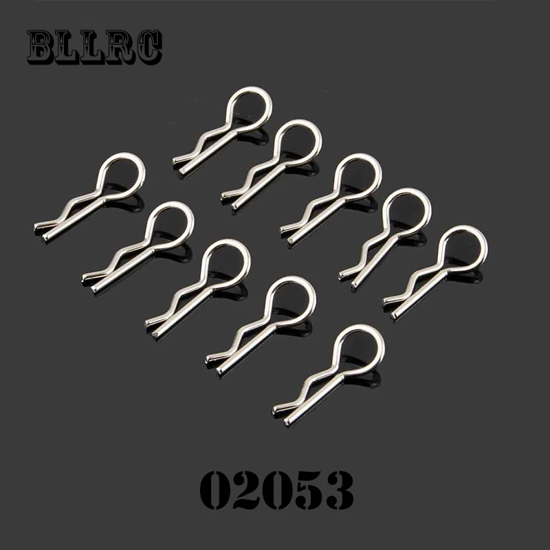 RC Car 10pcs Stainless Steel Body Clips Pins For Redcat Racing HPI Himoto HSP 02053 1/10 1/8 Shell Truck Buggy Toys | Игрушки и хобби