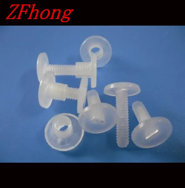 100 шт./лот диаметр 7 мм прозрачный винт для книг фотоальбома длина винта переплета