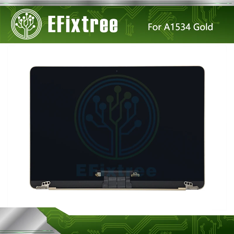 Полностью протестированный 2304x1440 A1534 дисплей в сборе золотой для Apple Macbook Retina ЖК
