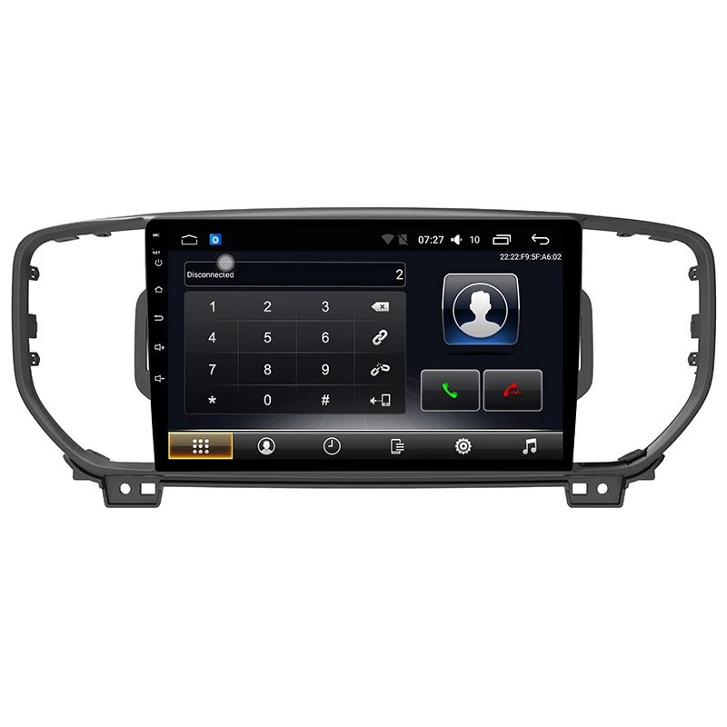 10 1 &quotодин Din Android 7 OS Специальный автомобильный DVD мультимедийный плеер для Kia KX5 2016