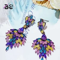 be 8 new fashion aaa cubic zirconia drop earings water drop design dangle earring for women jewelry boucle doreille femme e840