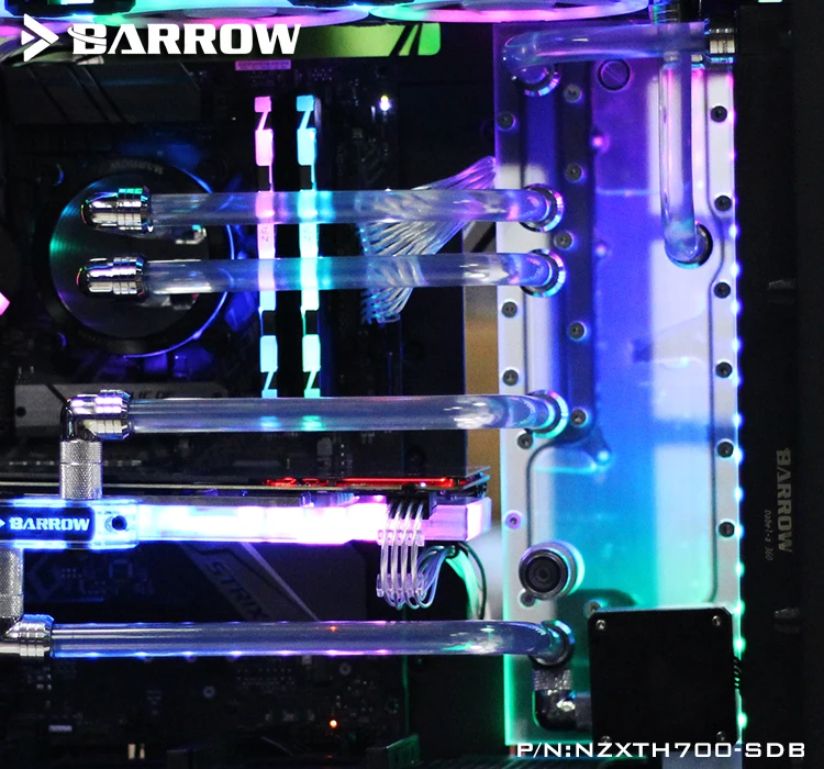 Чехол для баллончика NZXT H700 водного блока Intel CPU и однократного/двойного GPU|Кулеры