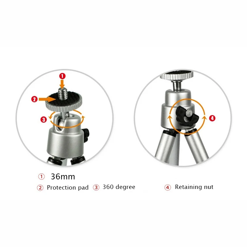 Универсальный держатель для телефона с поворотом на 360 градусов штатив камеры
