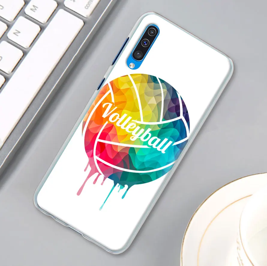 Я люблю волейбол чехол КРЫШКА ДЛЯ samsung Galaxy A30 A40 A50 A70 A6 A8 плюс A7 A9 M30 чехол для телефона Coque