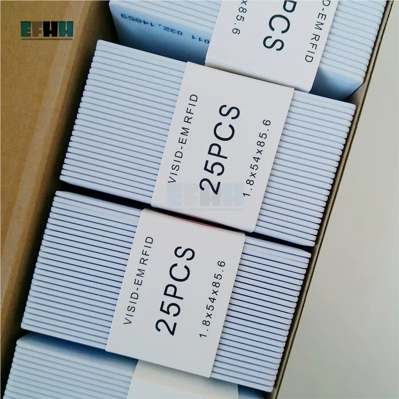 125 кГц T5577/T5567/T5557 перезаписываемая RFID толстая карта раскладушка копия клон пустая карта в картах контроля доступа