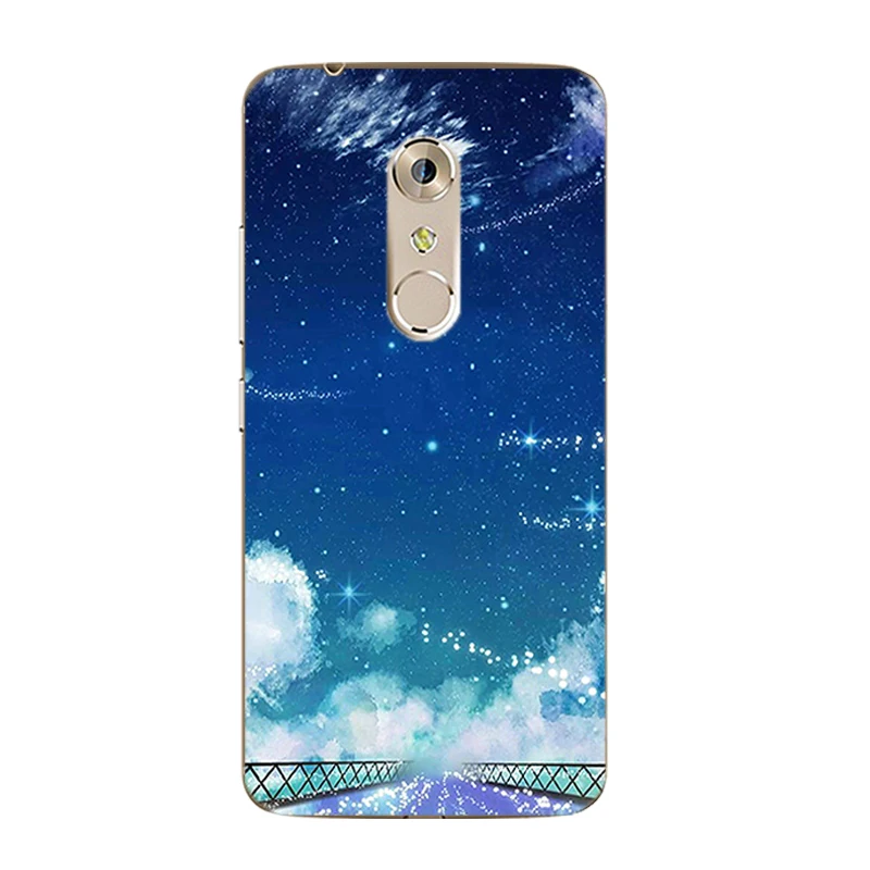 DIY чехол для телефона ZTE Axon 7 Mini A2017 Nubia Z11 MAX Z9 Мягкий ТПУ с пейзажным принтом|phone