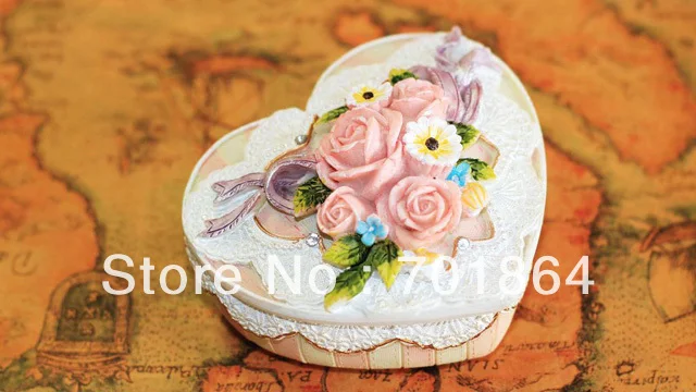 Модный полимерный чехол для ювелирных изделий шкатулка безделушек в форме