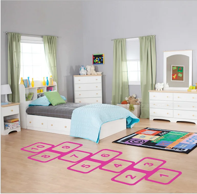 Наклейки на стену для детской комнаты персонализированные наклейки пол Семейная