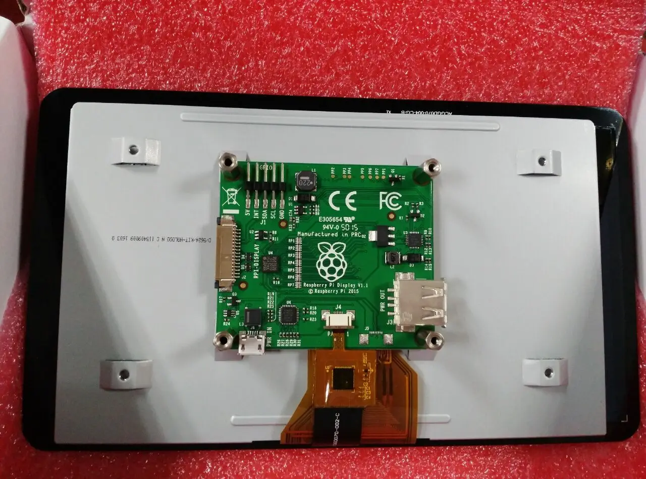 Пятно специальное емкостный экран последние Малина официальный RaspberryPi7 дюймовый