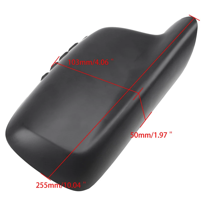 1 Pair Matte Black Side Rearview Mirror Cover Trim Door Rear View Mirrors Frame Car Accessories For Bmw E46 E65 E66 E67 511670 | Автомобили