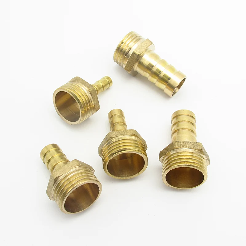 6 мм 8 10 12 14 16 19 25 штуцер для шланга x 1/2 "стандарт BSP наружная резьба латунный