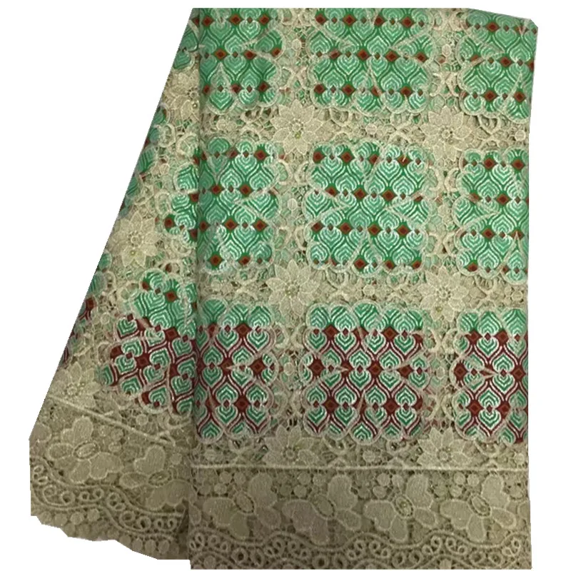 Оптовая продажа 5 двор/pc Лидер продаж Высокое качество Африканский гипюр шнур