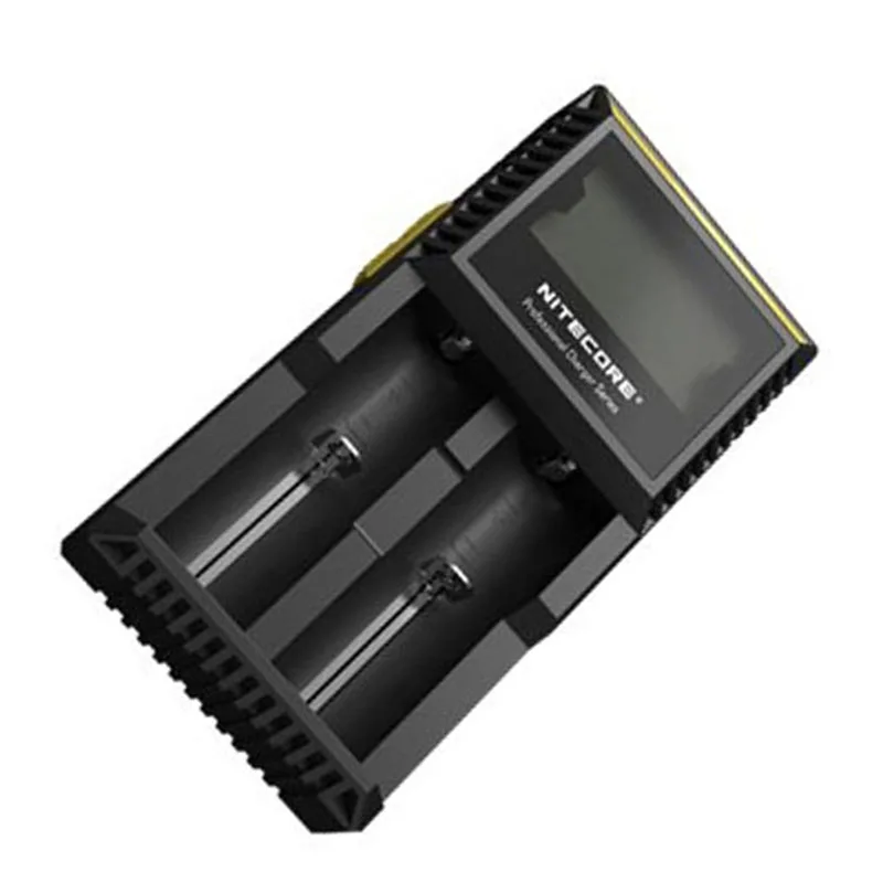 Зарядное устройство Nitecore D2 с ЖК-дисплеем оригинальное умное зарядное для