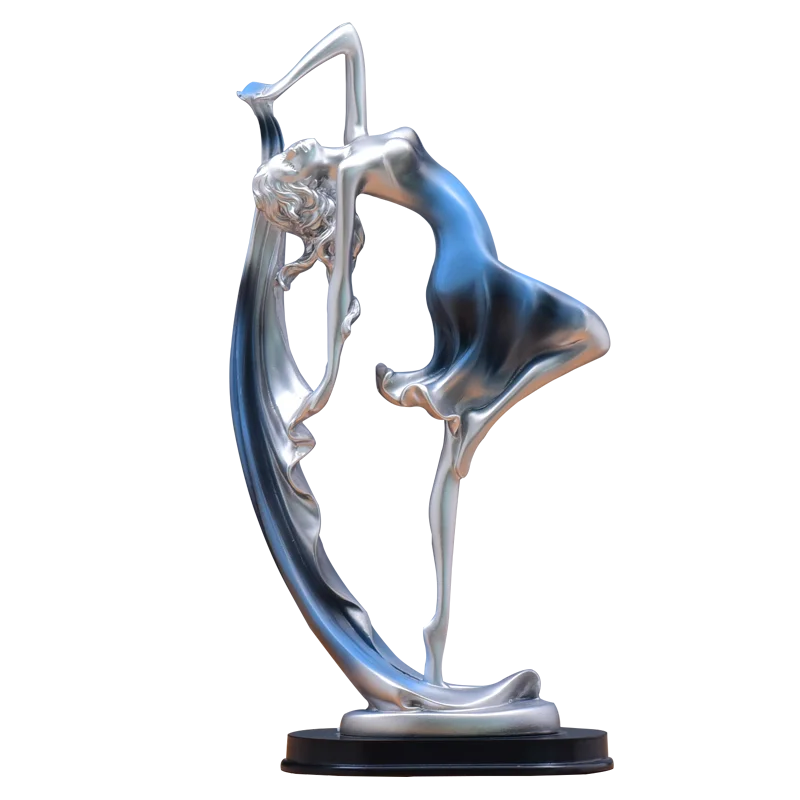 Творческие украшения Смола Изящные балетки для девочек Танцы фигурка танцовщицы