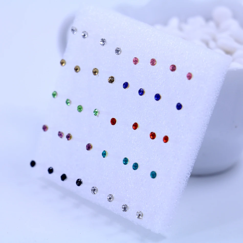 Бесплатная доставка заводские дешевые пластиковые серьги гвоздики 2 5 мм с