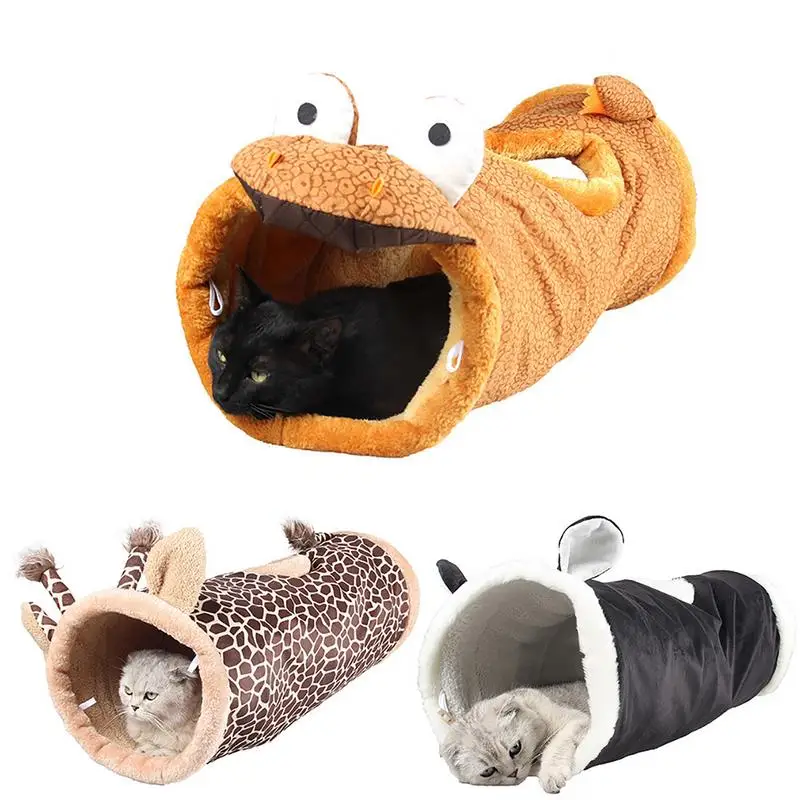 Toys for Cats Folding Channel Dinosaur Giraffe Black Cat Tunnel Pet Cat Bed Small Dog Puppy Kennel Cat Sleeping Bag Warm Nest
Toys for Cats Folding Channel Dinosaur Giraffe Black Cat Tunnel Pet Cat Bed Small Dog Puppy Kennel Cat Sleeping Bag Warm Nest
