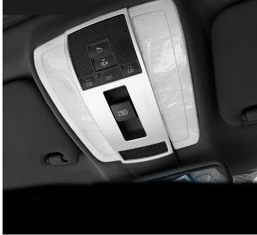 Автомобиль-Стайлинг подкладке спереди Чтение свет лампы рамка крышки Накладка