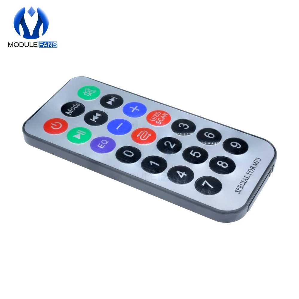 Мини 5 в MP3 декодер плата Bluetooth модуль декодирования вызовов MP3 WAV u-диск и TF карта USB с 2*3 Вт усилитель пульт дистанционного управления