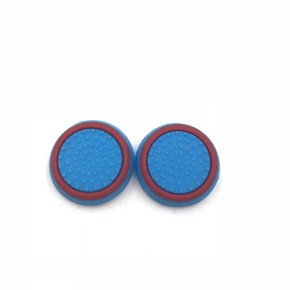 Blue Red 1 пара = 2 шт. светящиеся колпачки для контроллера Switch Pro для PS4 Pro Slim PS3 Xbox One 360 wii U - Цвет: Blue Red