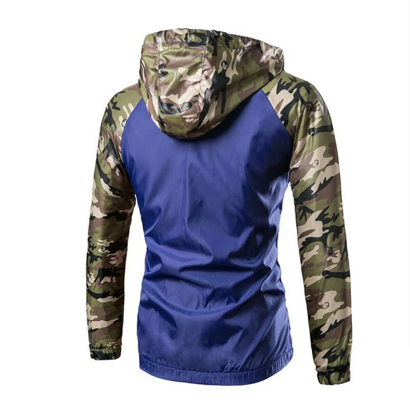 Лидер продаж Демисезонный Для мужчин летняя повседневная куртка с капюшоном